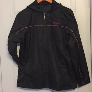 Great jacket in black w/pink size M